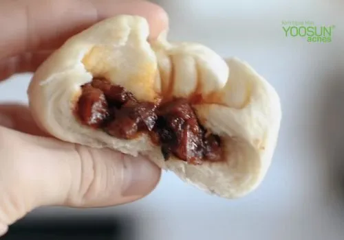 ăn bánh bao nổi mụn không
